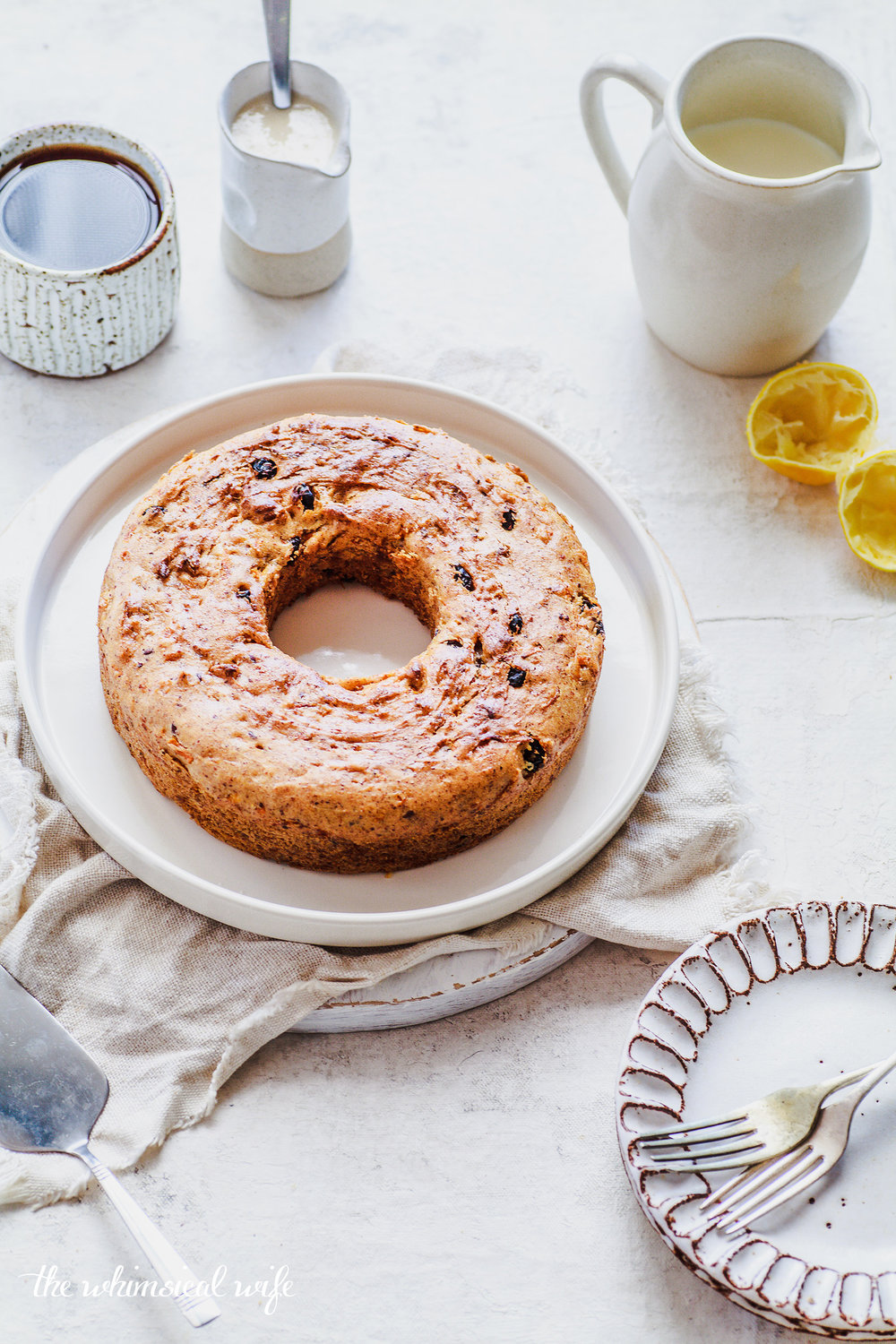 30 Cakes In 30 Days | 2. Vegan Carrot Cake With Cream Cheese Glaze {GF, DF, Vegan, Nut Free}